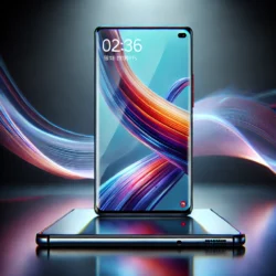 Yeni Nesil Akıllı Telefonlar: Hangi Model Size Uygun? 11 DALL·E 2024 11 15 22.16.33 A dynamic and modern image of a new generation smartphone showcasing its