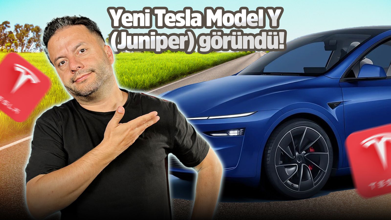 2025 Yeni Tesla Model Y (Juniper) göründü! 10 2025 Yeni Tesla Model Y Juniper gorundu