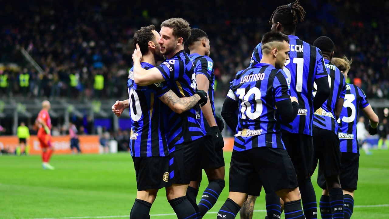 Hakan Çalhanoğlu'nun asistiyle Inter, zirve yarışına devam etti! 13 493734