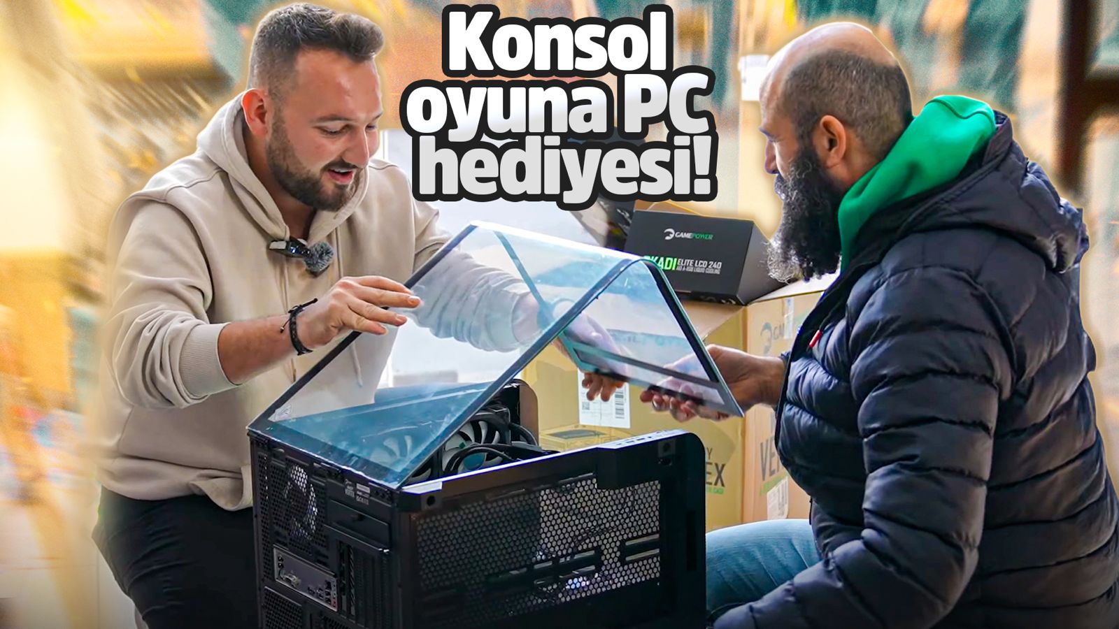 Konsol Oyun'a sistem toplayıp hediye ettim! 10 Konsol Oyuna sistem toplayip hediye ettim