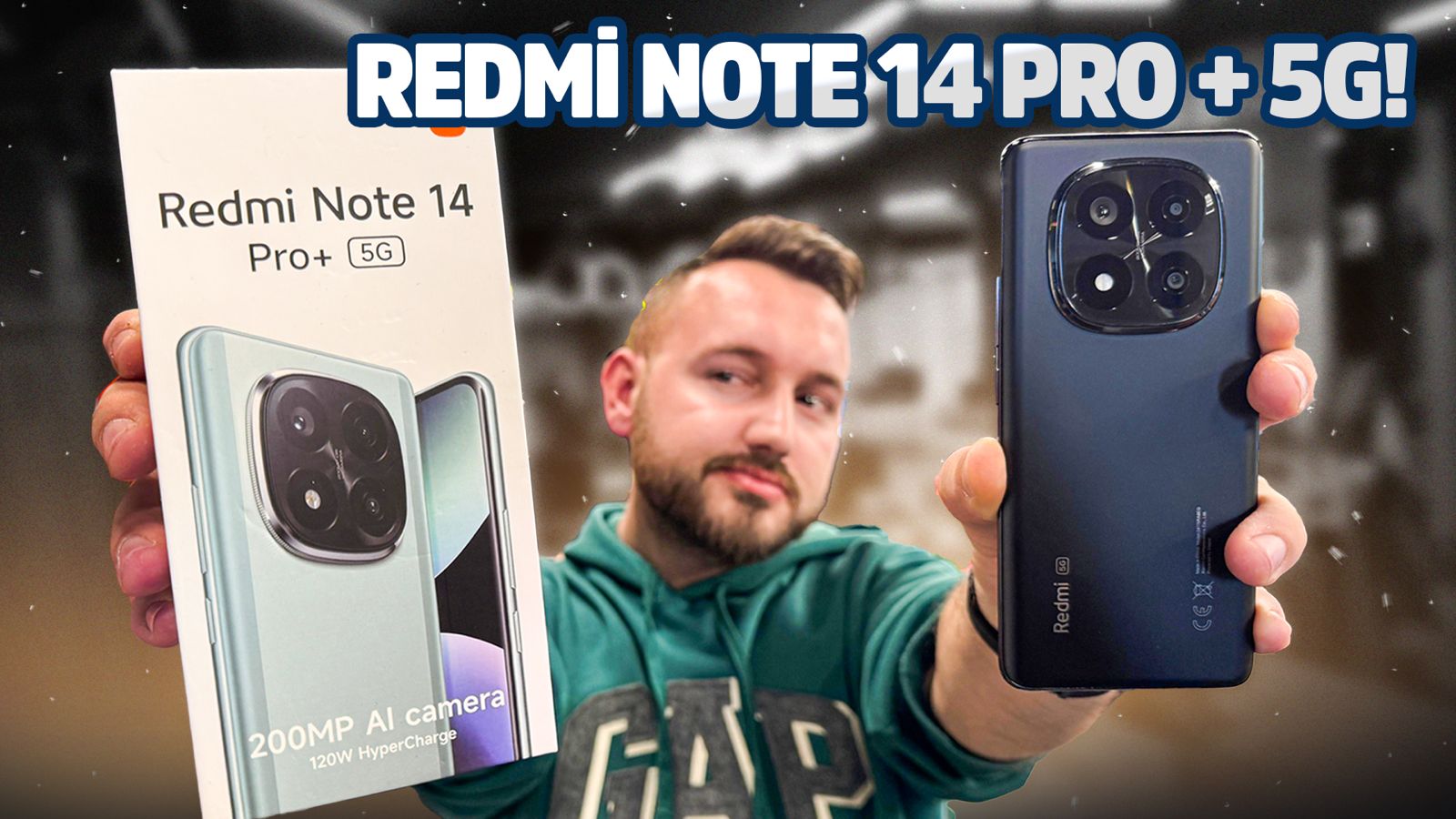 Redmi Note 14 Pro Plus 5G kutu acilimi