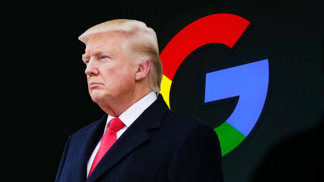 abd basbakan donald trump google tehdit kapak