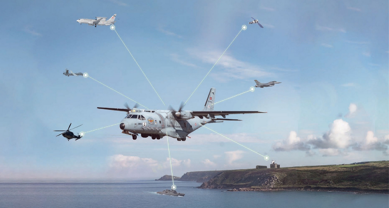 HAVELSAN'ın Advent MARTI sistemi sahil güvenlik uçağında! 6 advent marti