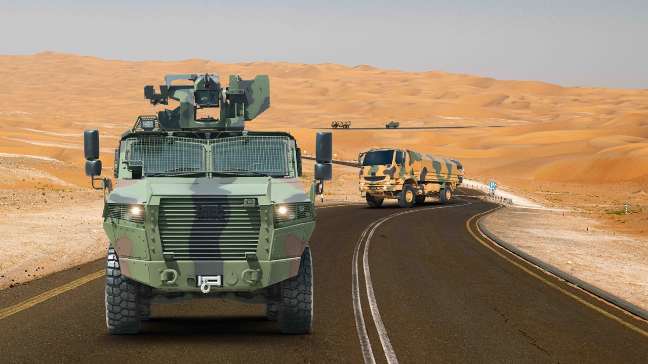 turkiyenin ilk yerli motorlu zirhli araclari tskya teslim edildi