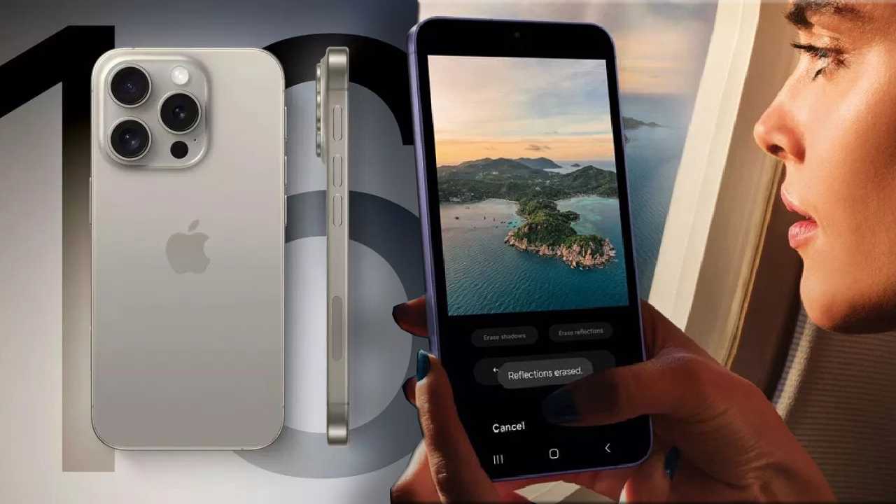 samsung yapay zeka akilli telefon iphone 16