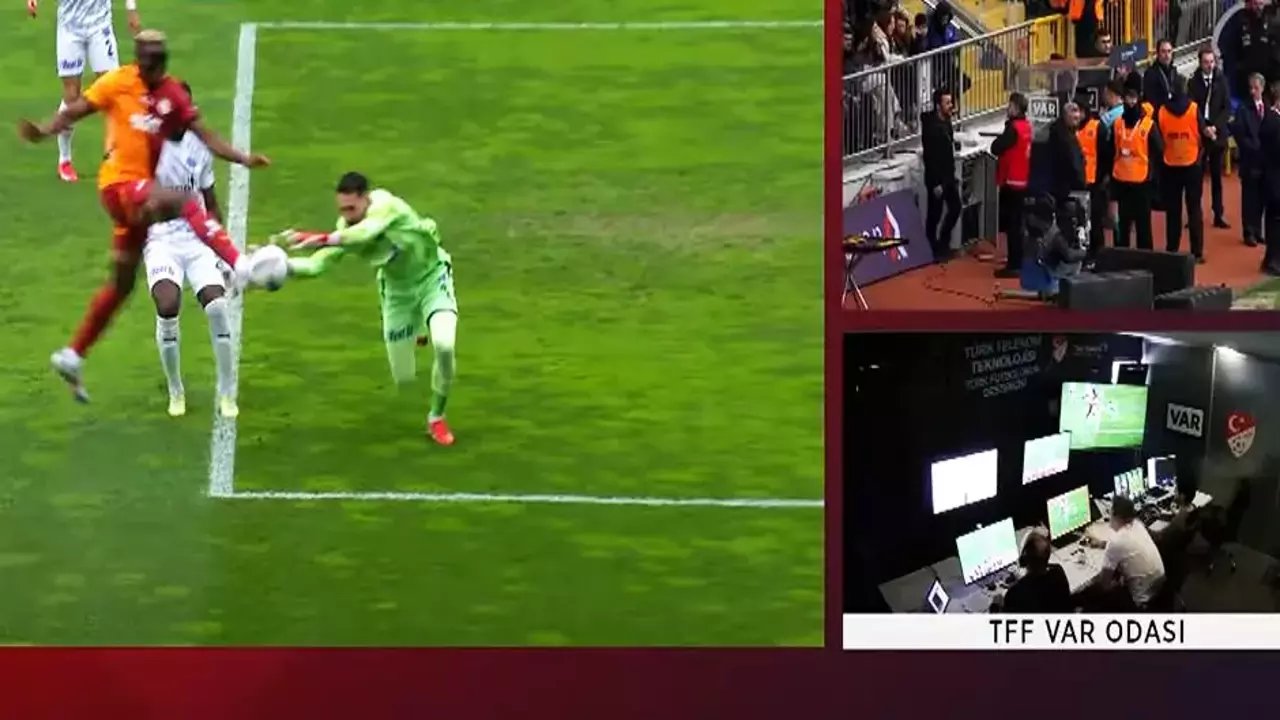 Kasımpaşa-Galatasaray maçının VAR kayıtları açıklandı! 1 503519