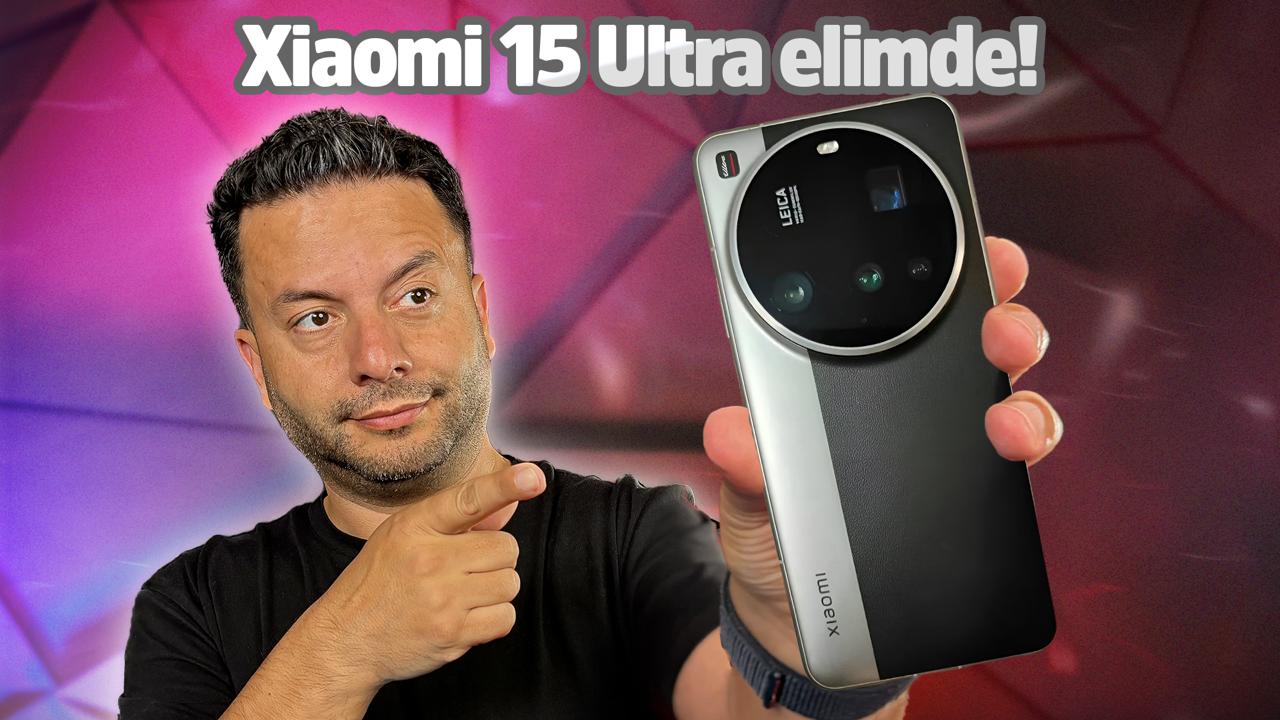 Xiaomi 15 Ultra elimde