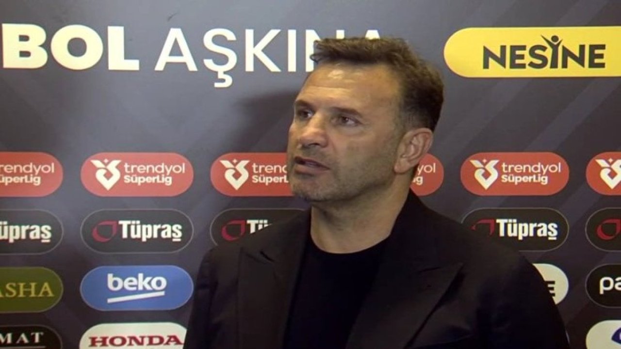 Okan Buruk: "Kırmızı kart pozisyonu tartışılabilir" 3 508137