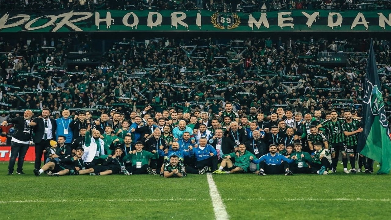 Kocaelispor’un Süper Lig hayaline kavuşmasına “bir adım” kaldı 13 511839