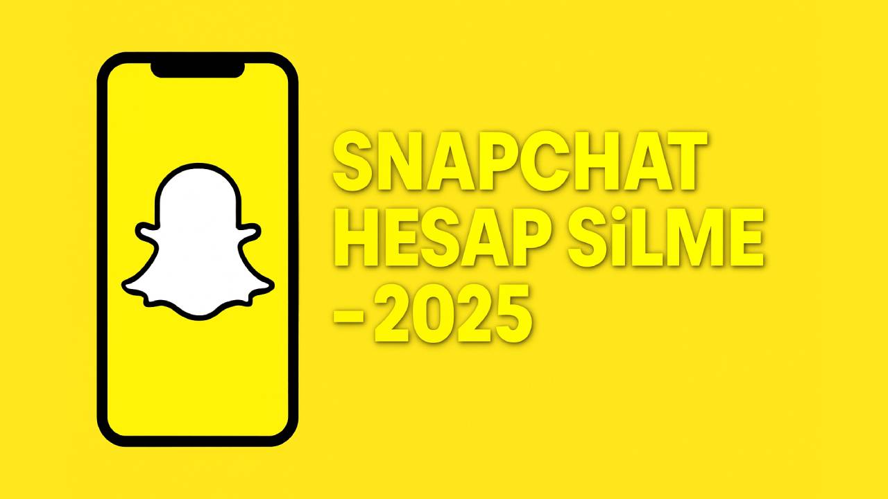 Snapchat hesap silme