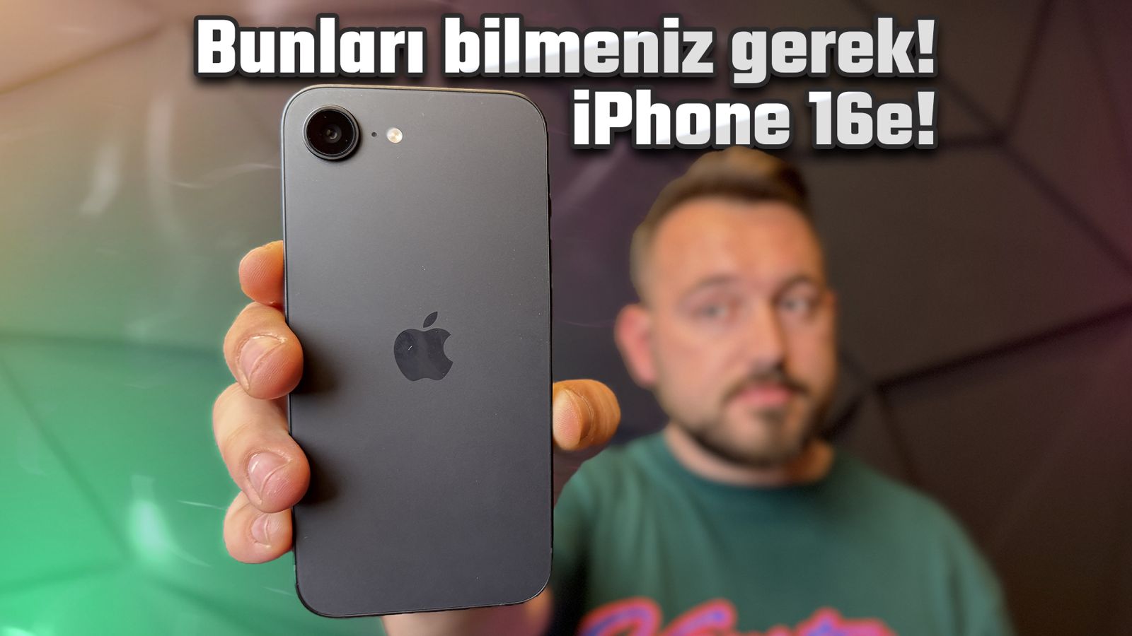 iPhone 16e inceleme