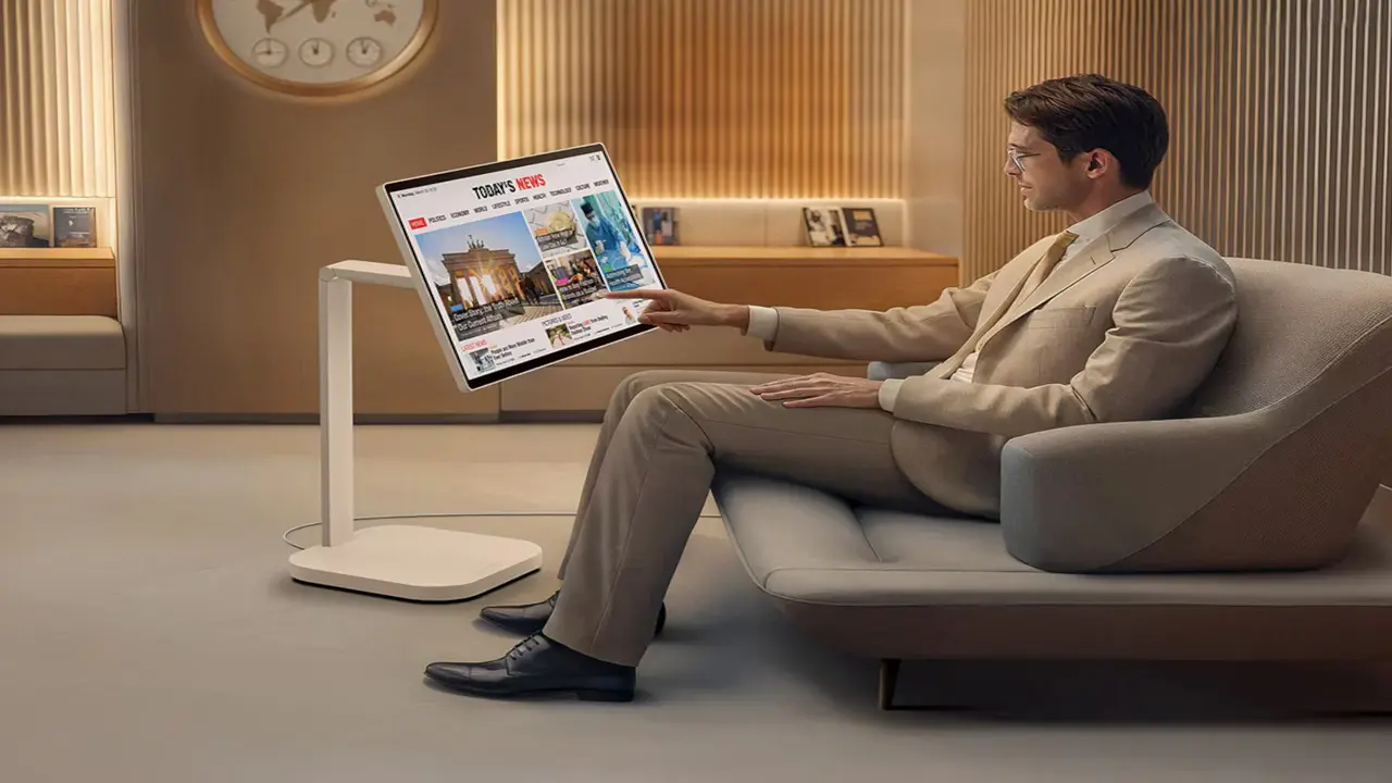 LG, yeni nesil taşınabilir monitörünü tanıttı! 15 lg swing monitor 1.webp