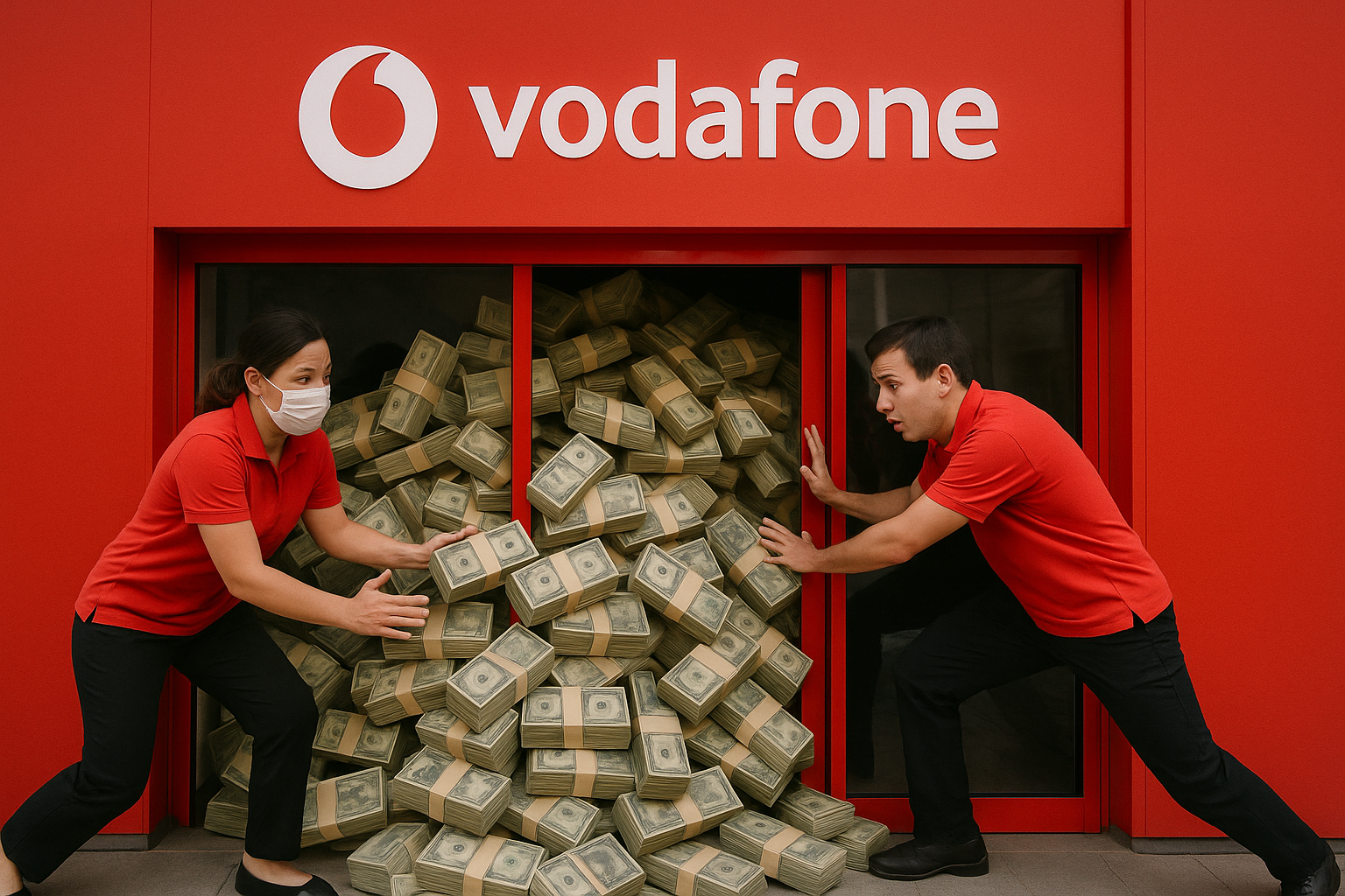Vodafone Türkiye’den dudak uçuklatan rekor gelir! 25 1 2