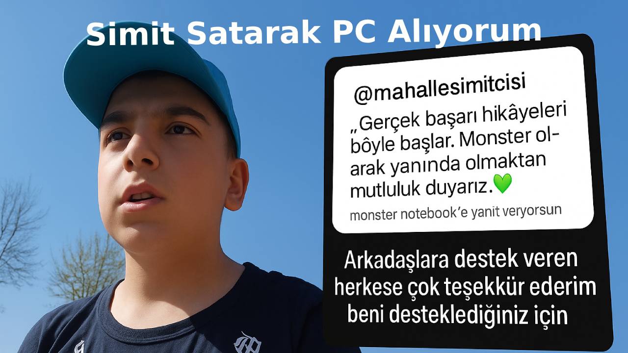 Simit satarak PC almak istedi, sosyal medya ayağa kalktı! 14 1 49