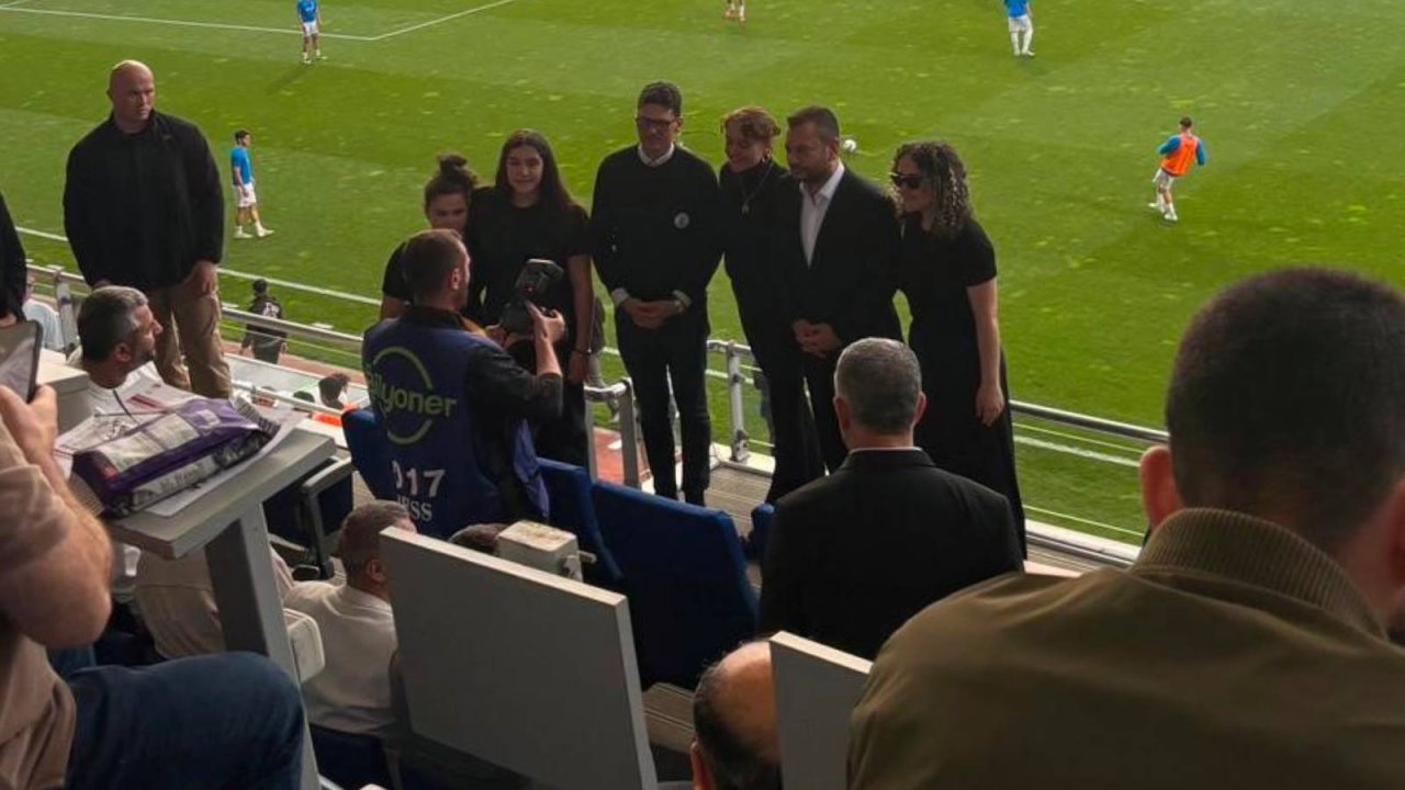 Minguzzi ailesi, Trabzonspor maçında! 8 515515