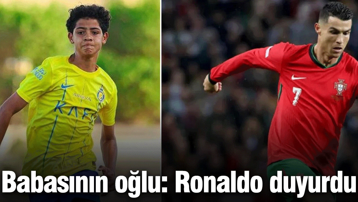 Ronaldo’nun gururu! Oğlu Portekiz U15’e seçildi! 8 515597