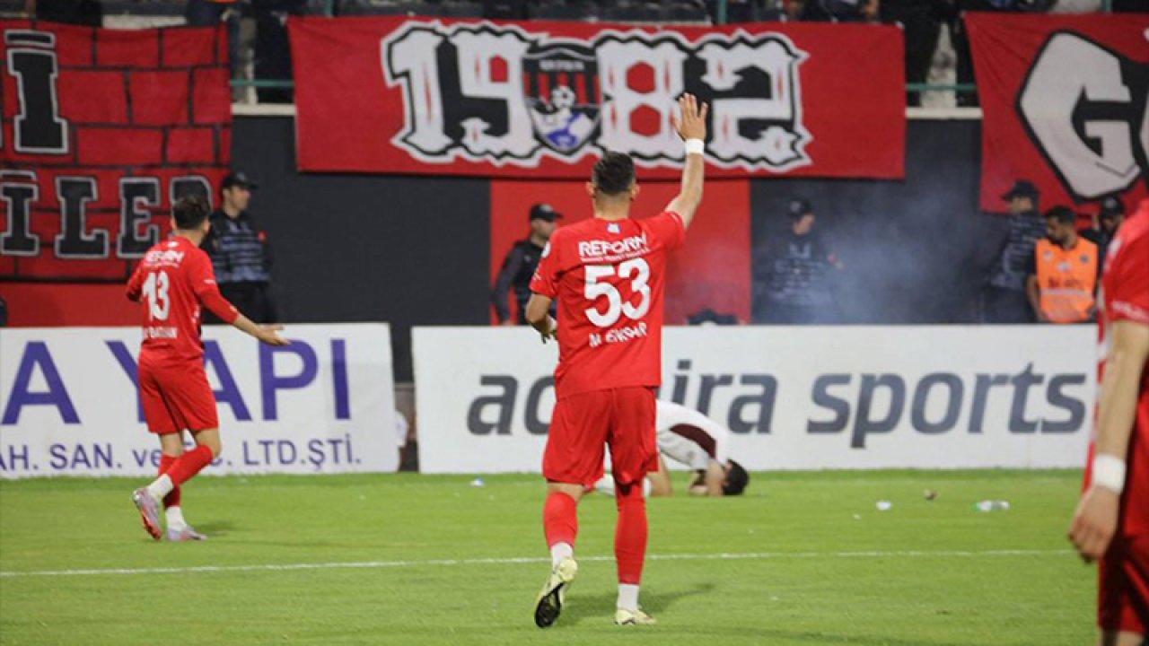 TFF, Elazığspor-Vanspor FK maçındaki olaylara ilişkin hükmünü verdi 6 519781