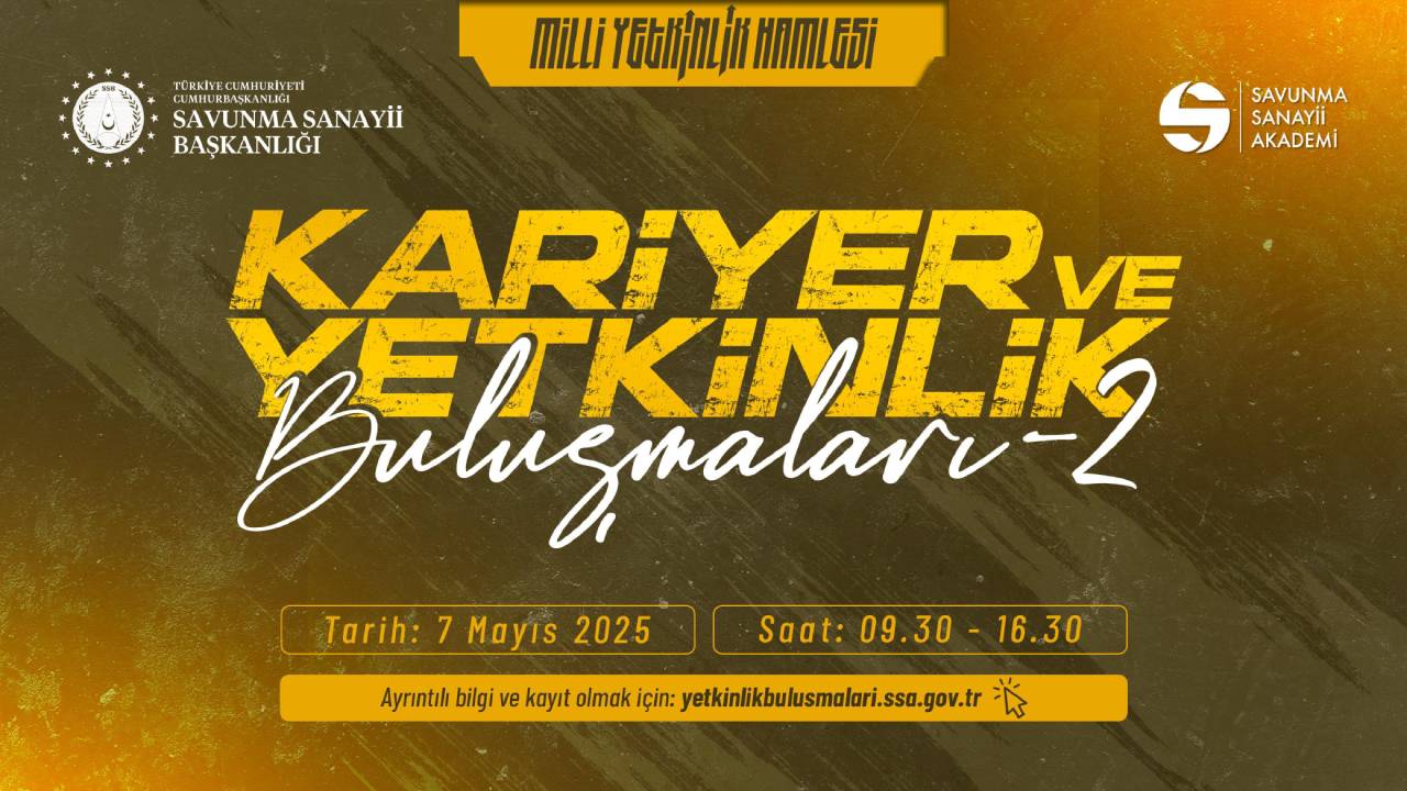 Savunma Sanayii Başkanlığı gençlere buluşuyor 12 9 1