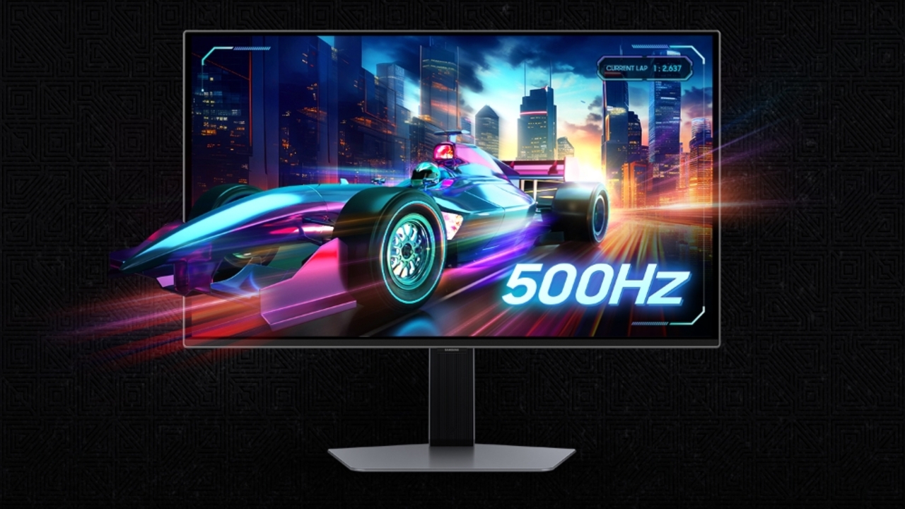 Samsung dunyanin ilk 500Hz oyun