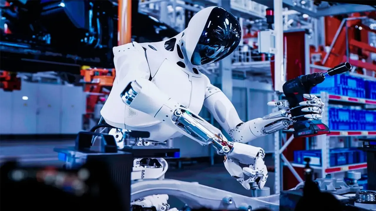 Xpeng, otomobil üretiminde insansı robotunu kullanıyor! 4 Xpeng otomobil uretiminde insan.webp