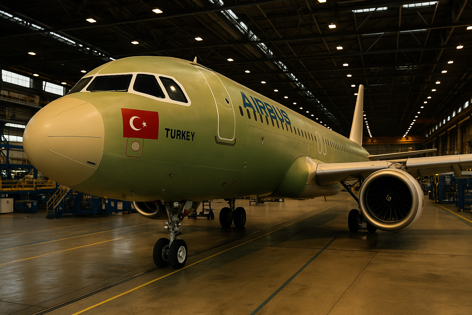 Avrupa’nın uçağı, Türkiye’de üretiliyor! TUSAŞ, Airbus'ın kalbine girdi 10 1 10