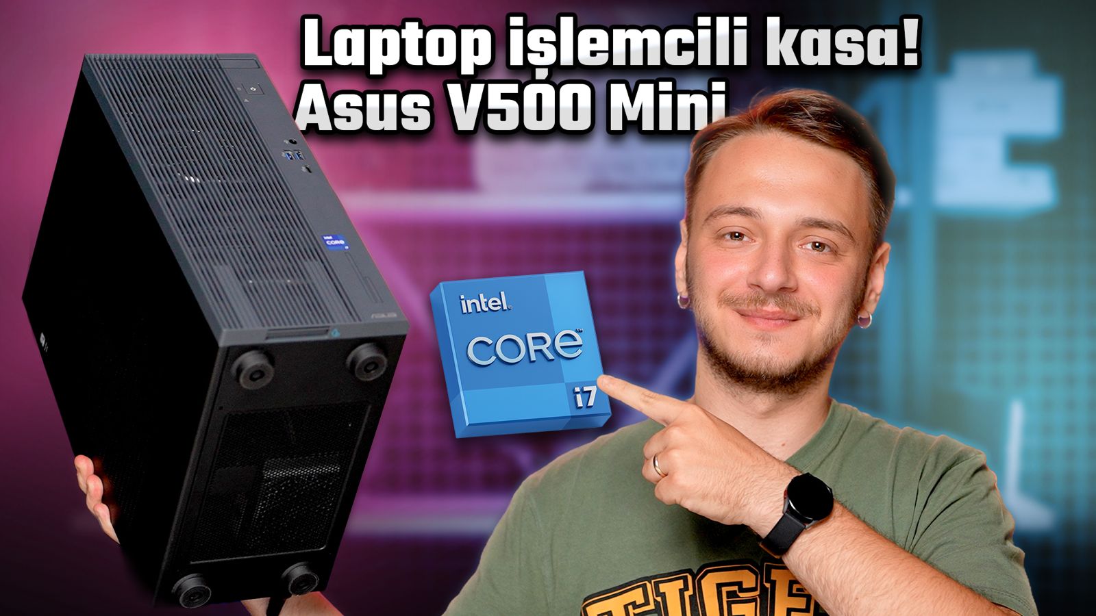 Asus V500 Mini Tower kasa inceleme! 10 Asus V500 Mini Tower kasa inceleme