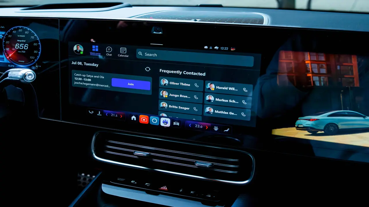 Mercedes surus esnasinda video .webp