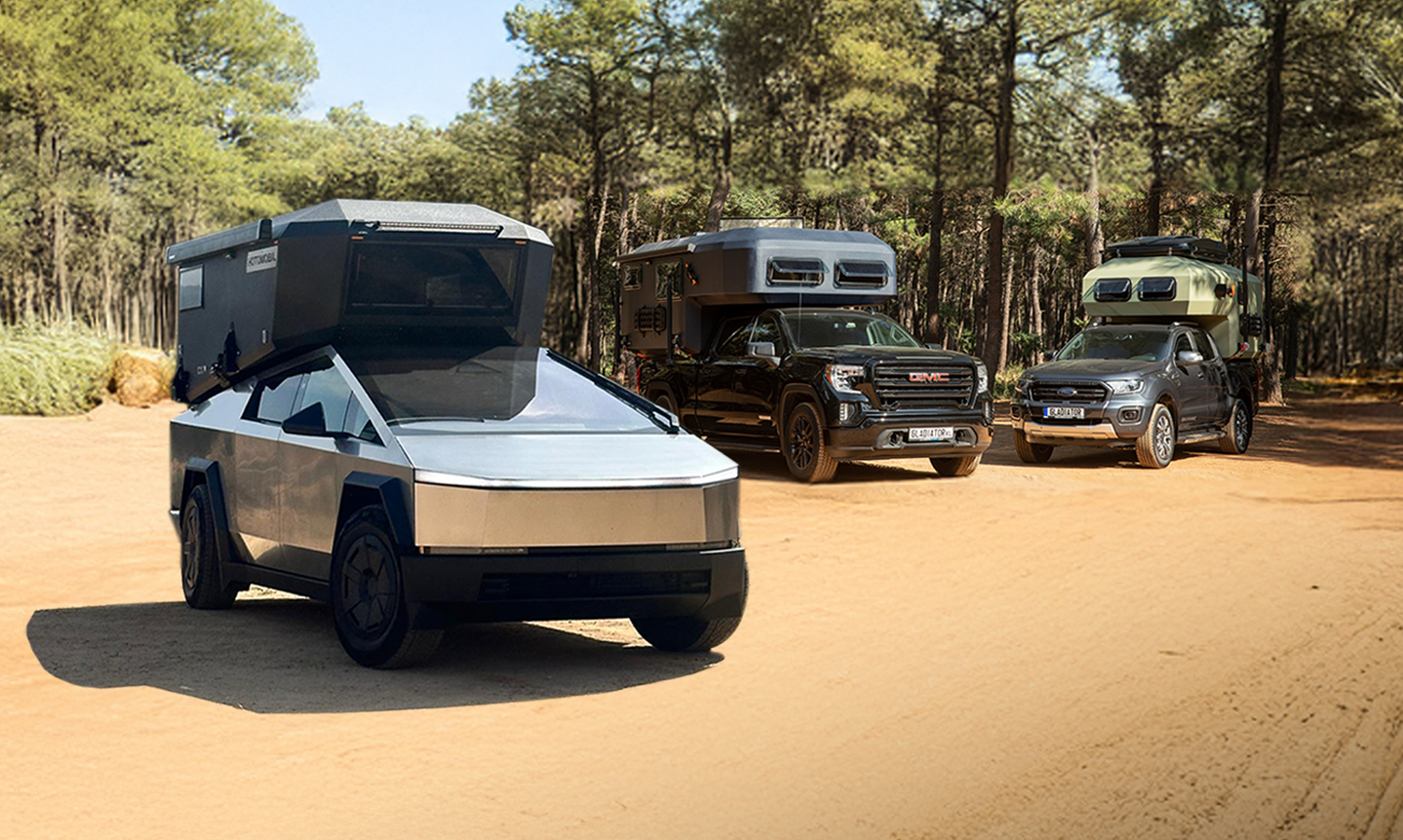 Tesla Cybertruck Cyberglad ile karavan oluyor! 14 1754993312 Hotomobil Cyberglad and GladiatorModels