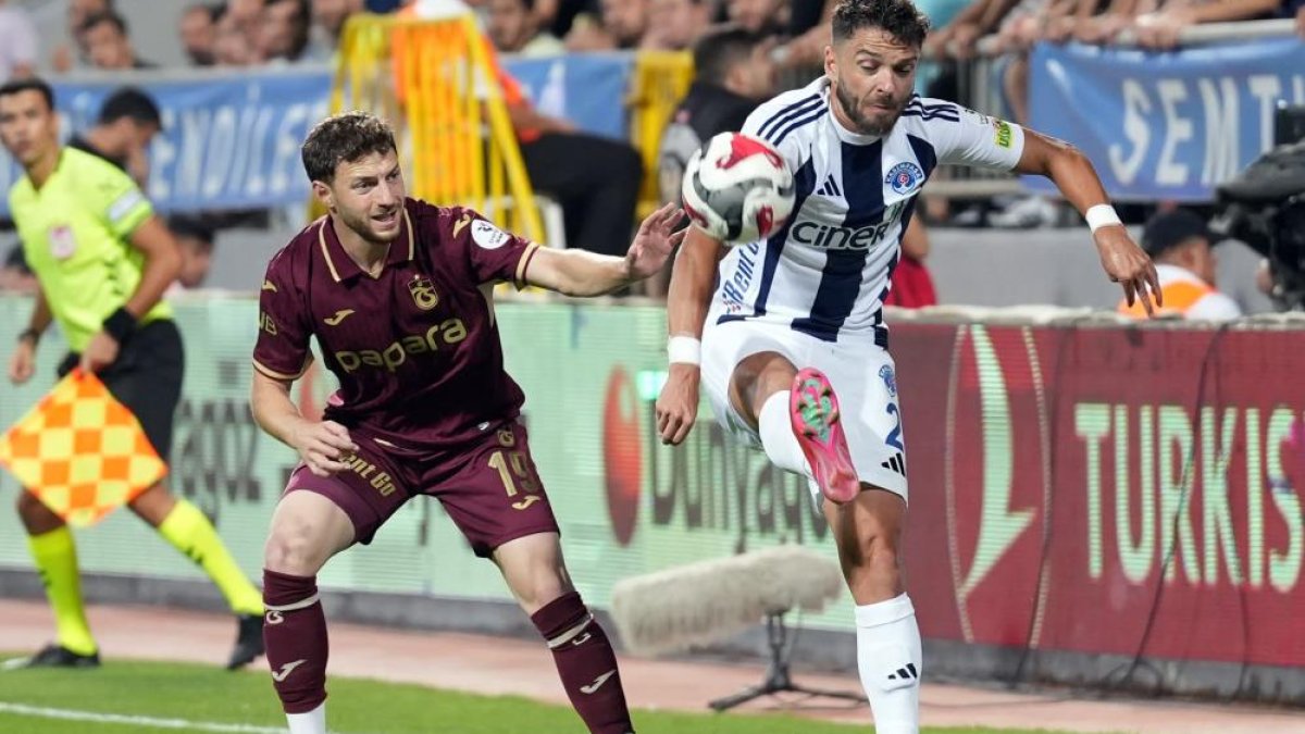 Trabzonspor, Kasımpaşa'yı Tek Golle Geçti 6 535598