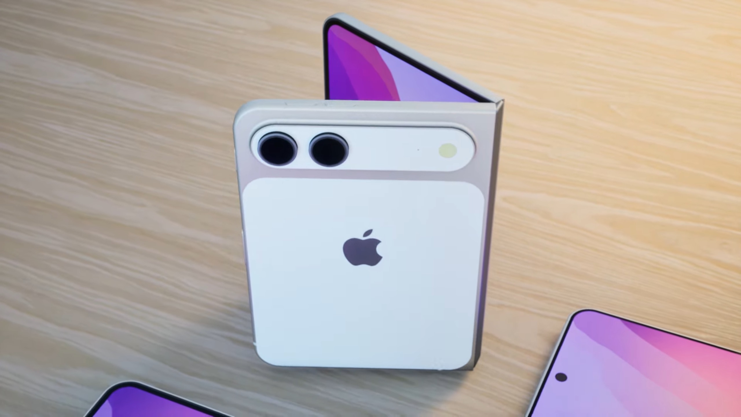 iPhone serisinin tasarımı değişiyor - ShiftDelete.Net 4 Katlanabilir iPhone 1