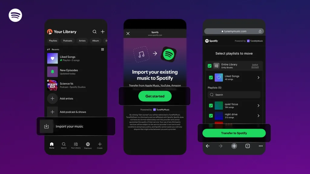 Spotify'da playlist taşıma derdi tarih oluyor 20 Spotifyda playlist tasima derdi tarih oluyor.webp