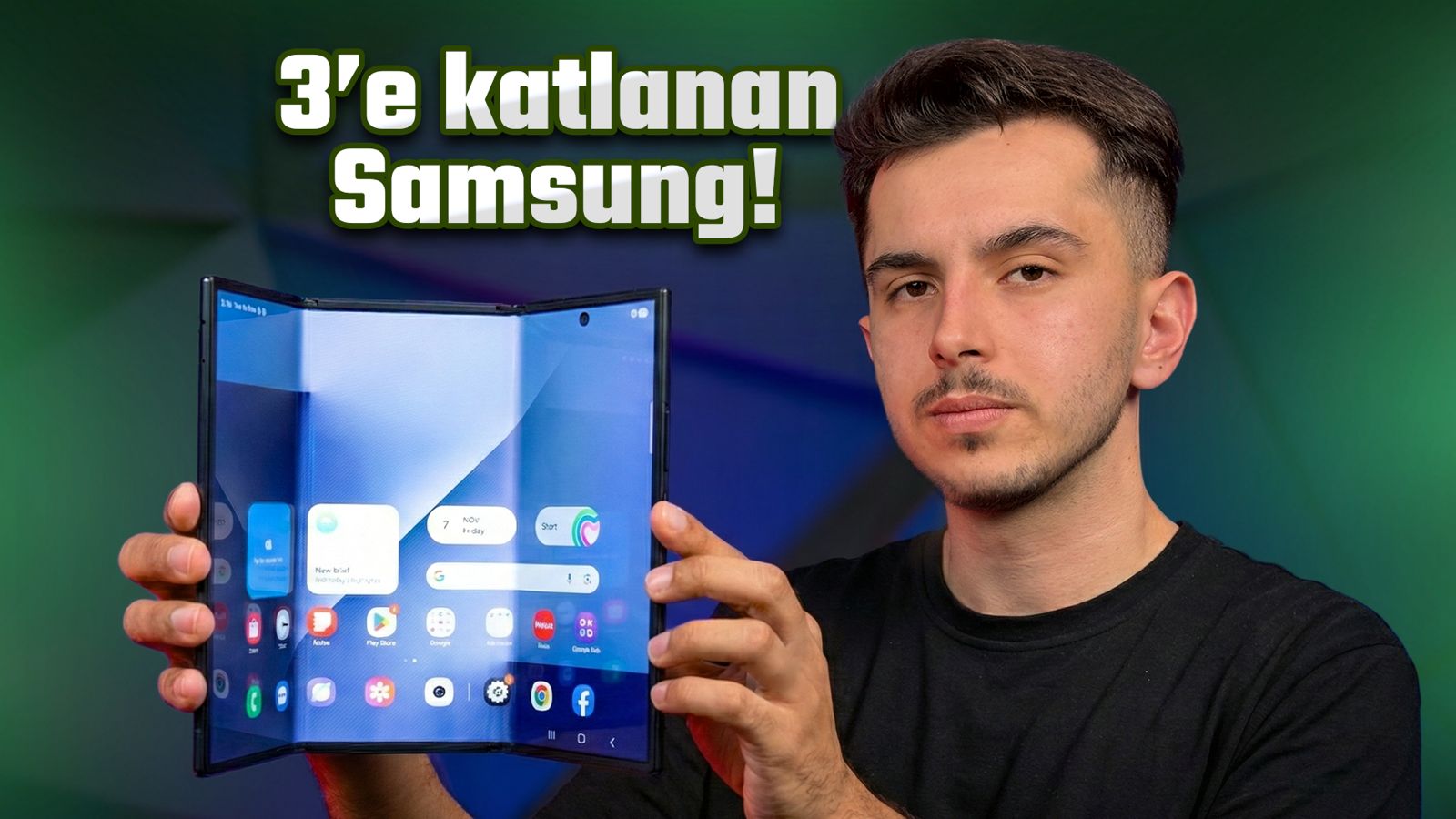 Samsung'da üçe katladı! - ShiftDelete.Net 16 Samsungda uce katladi Galaxy Z TriFold ilk bakis