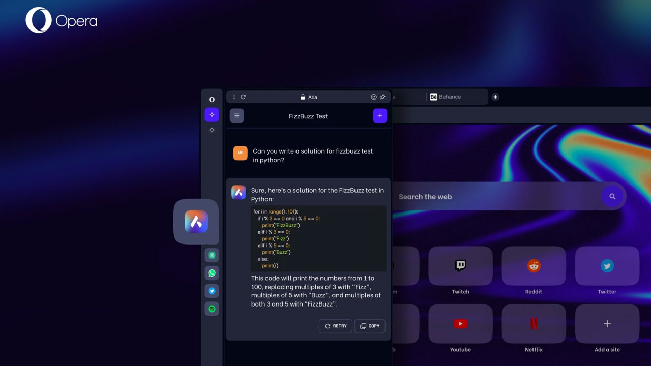 Opera Gemini Desteğiyle Yapay Zekayı Genişletiyor 3 opera gemini destegiyle yapay zekayi genisletiyor 1