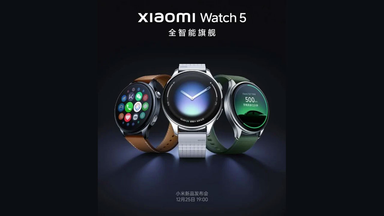 EMG Sensörü ve W5 İşlemci Geliyor 7 xiaomi watch 5 ve buds 6 icin tarih belli oldu 2
