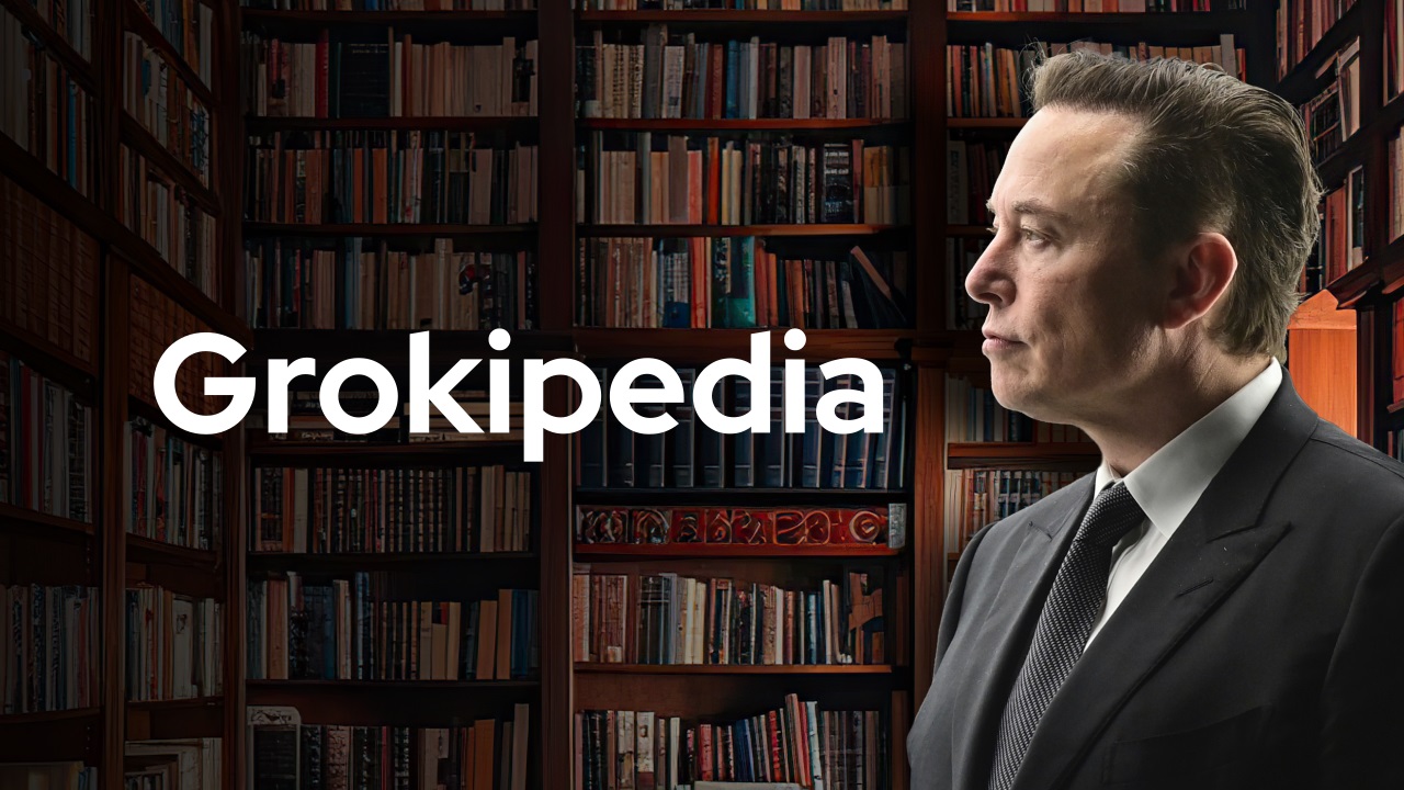 grokipedia elonmusk