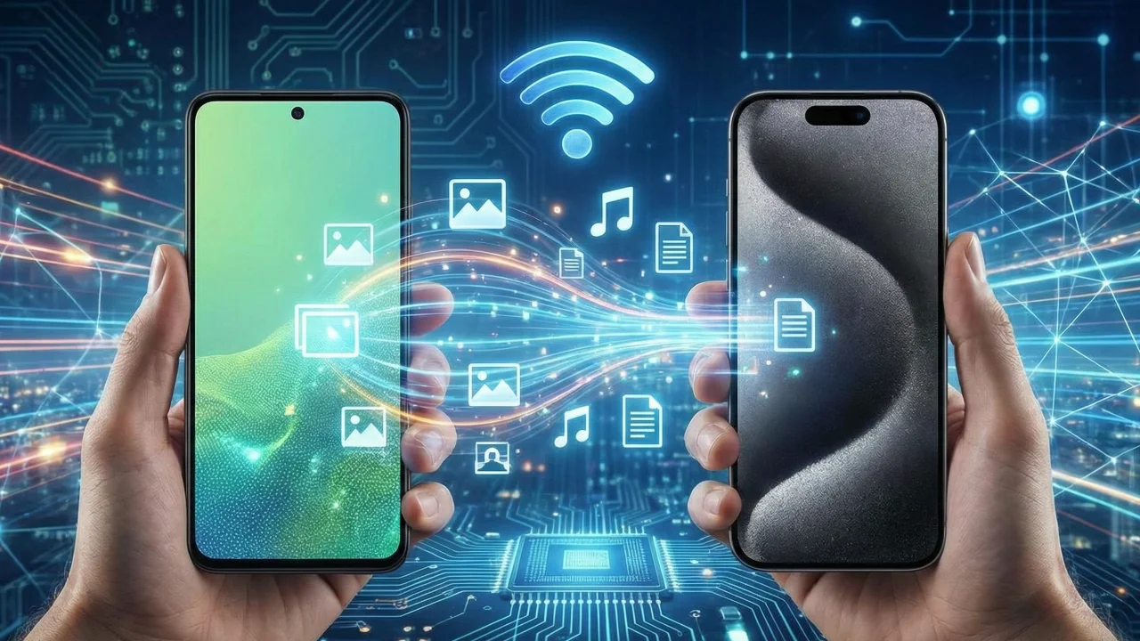Android iPhone Dosya Aktarımı 2026'da Yaygınlaşıyor! 14 Android iPhone dosya transferi.webp