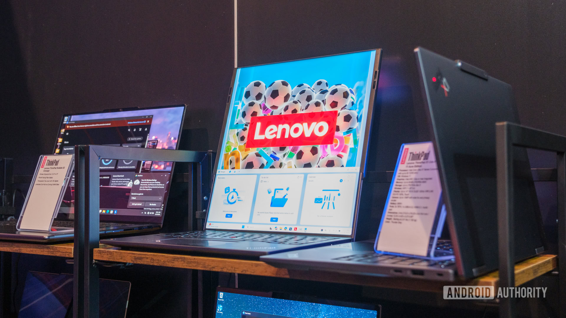 Lenovo ThinkPad Rollable XD on shelf 1