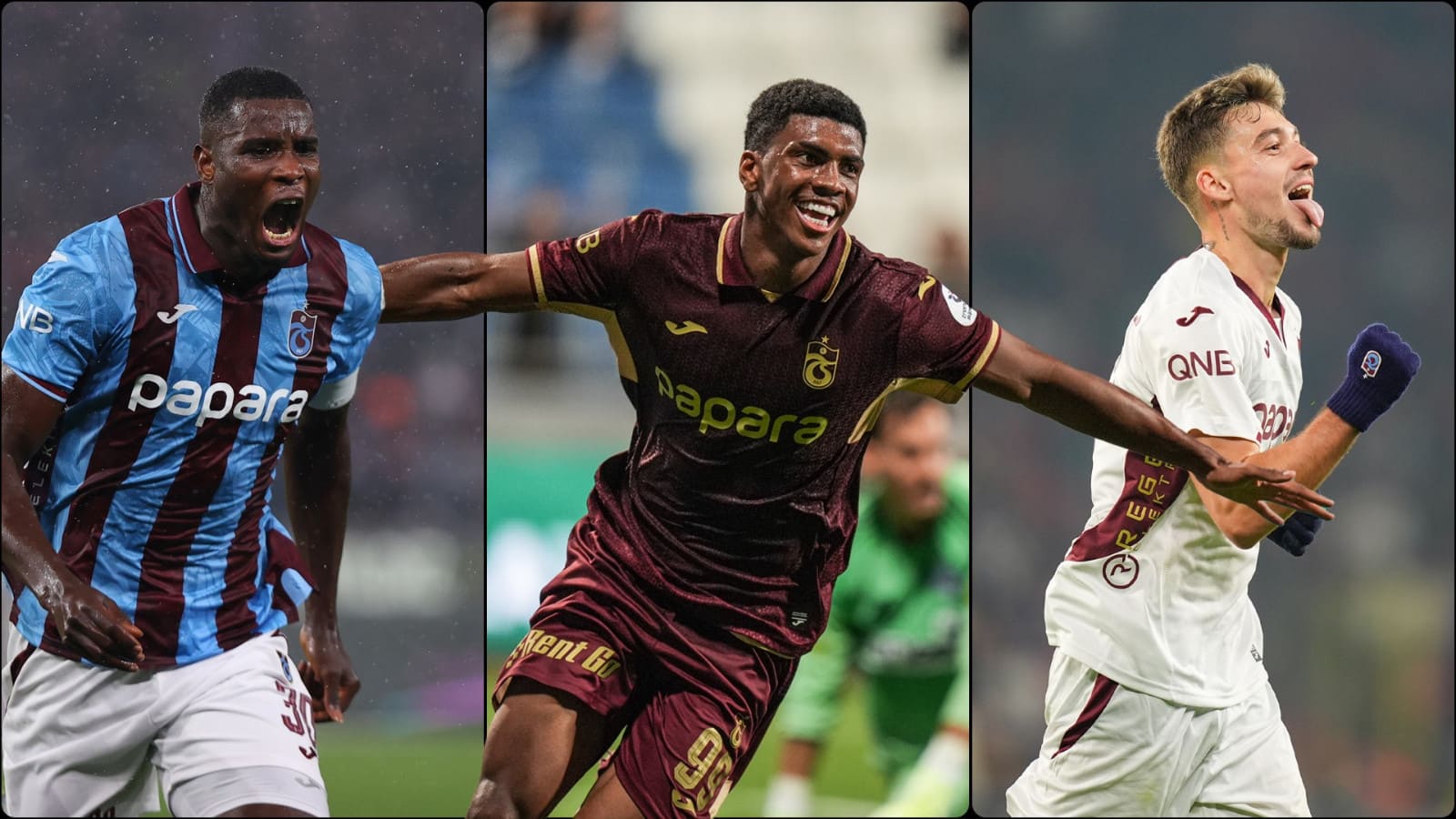 Trabzonspor'un gol yükünü bu üçlü sırtlandı 11 559168