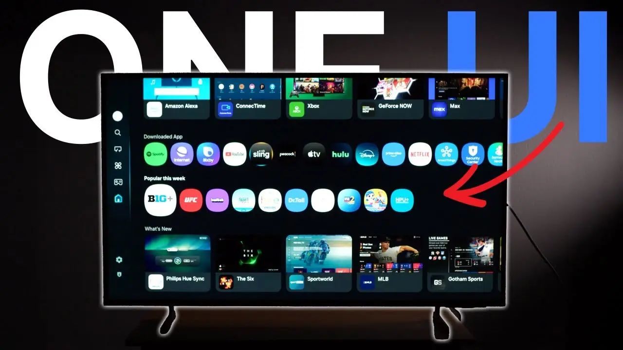 Samsung TV'de One UI Tizen ile Depolama Nasıl Açılır? 1 Samsung TV 1.webp