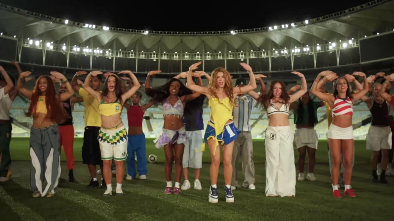 Shakira Dünya Kupası tarihine geçti! Açılış törenine damga vurdu 1 560304