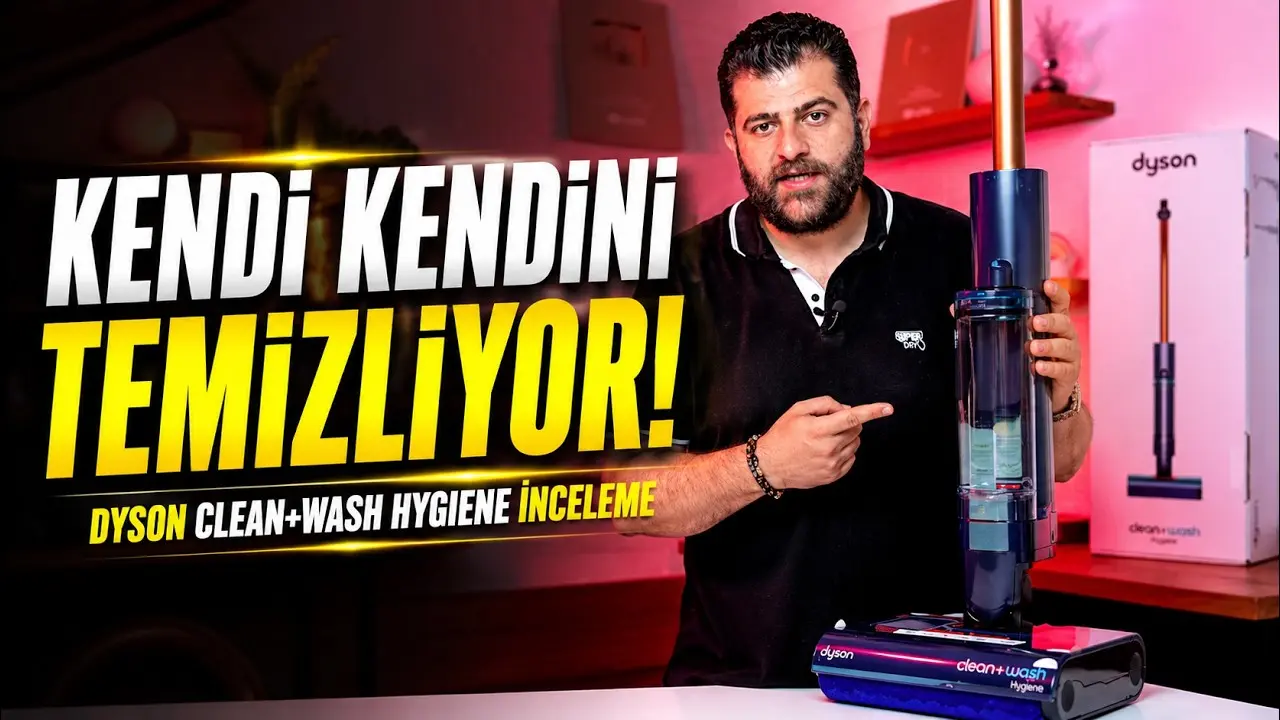 Dyson CleanWash Hygiene Islak Zemin Temizleyici Inceleme video thumbnail.webp