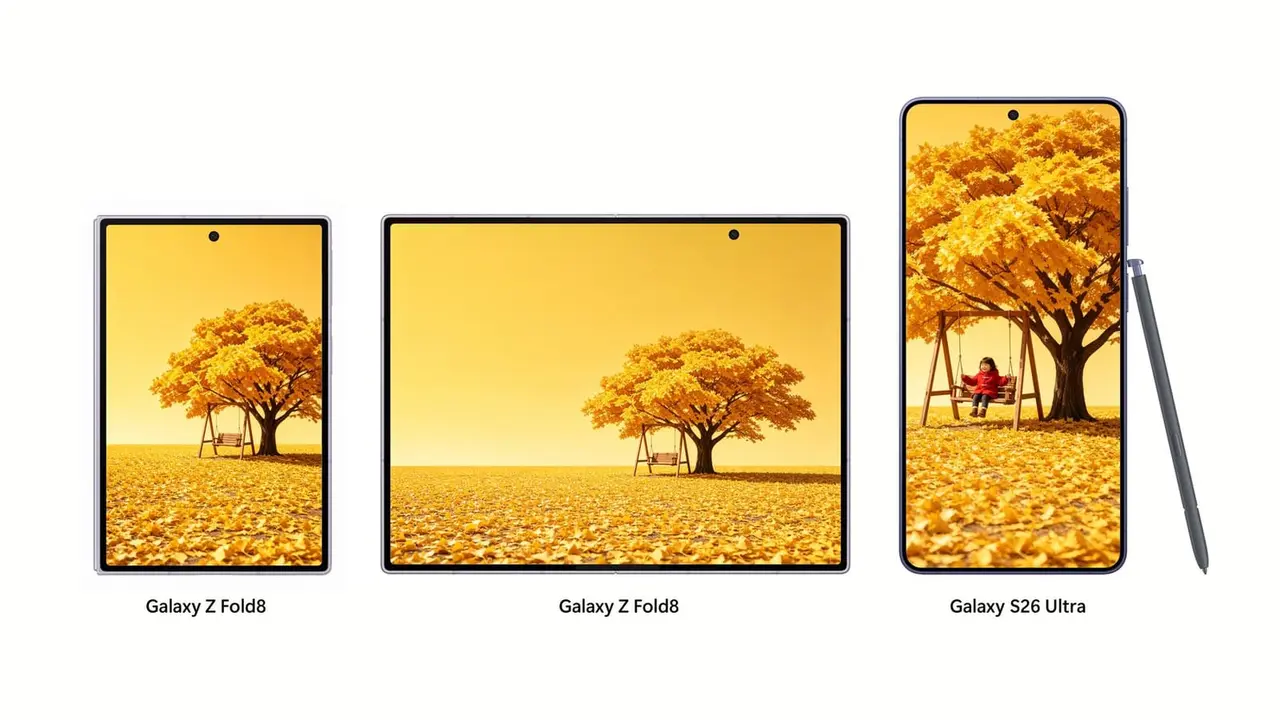 Samsung Galaxy Z Fold 8 Galaxy S26 Ultra ile Kıyaslandı 3 samsung galaxy z fold 8 galaxy s26 ultra ile kiyaslandi.webp